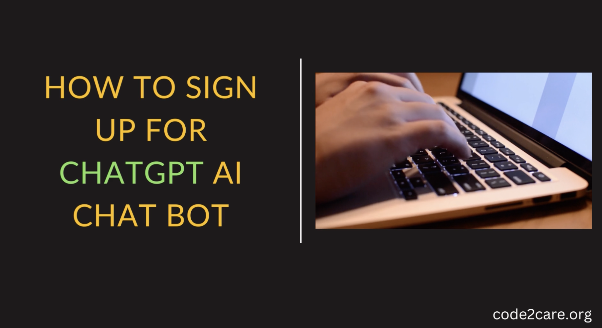 How to Sign Up for ChatGPT AI Chat Bot